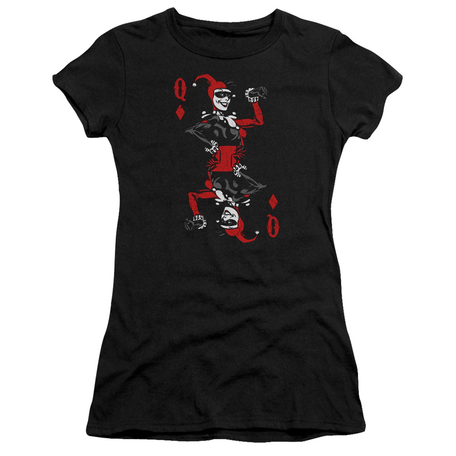Harley Quinn Queen of Diamonds Women's Tshirt